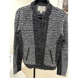 Lucky Brand Black/Grey Jacket - Size Medium (EUC)